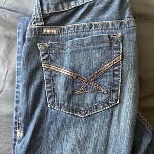Cinch Women's Dark Blue Boot Cut Jeans